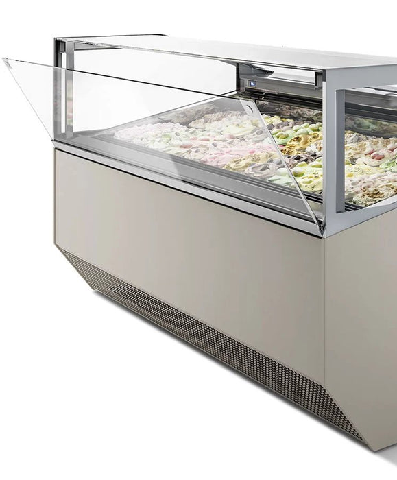 ISA Supercapri Gelato - Pastry ice cream display case - krae - store.com