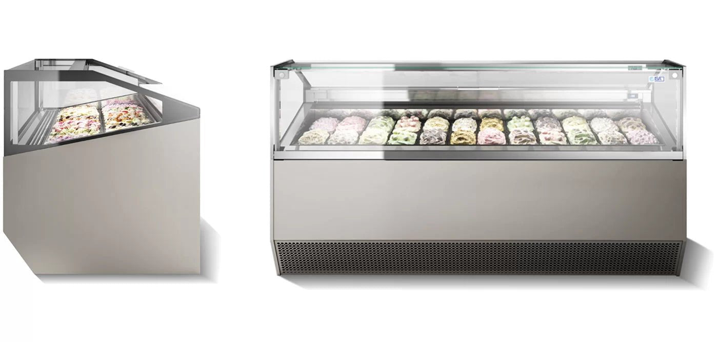 ISA Supercapri Gelato - Pastry ice cream display case - krae - store.com
