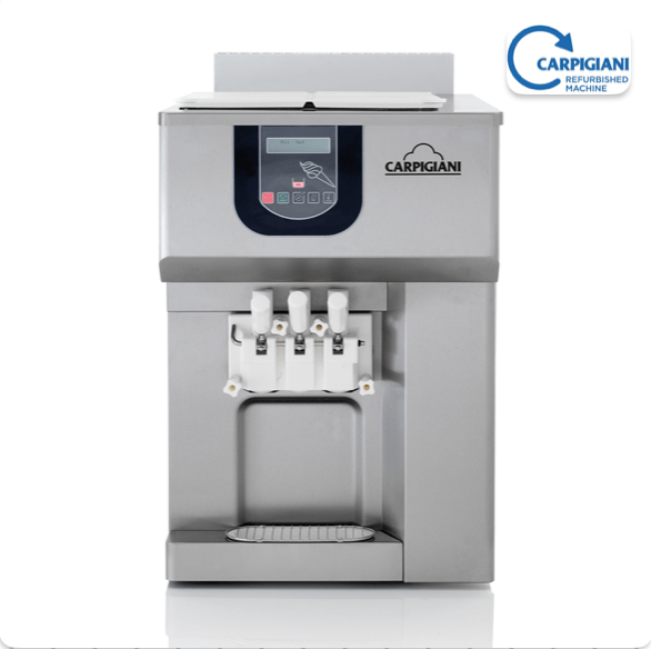 Carpigiani 193 Steel (Carpigiani Refurbished): Powerful tabletop soft serve machine - On request - krae - shop.com