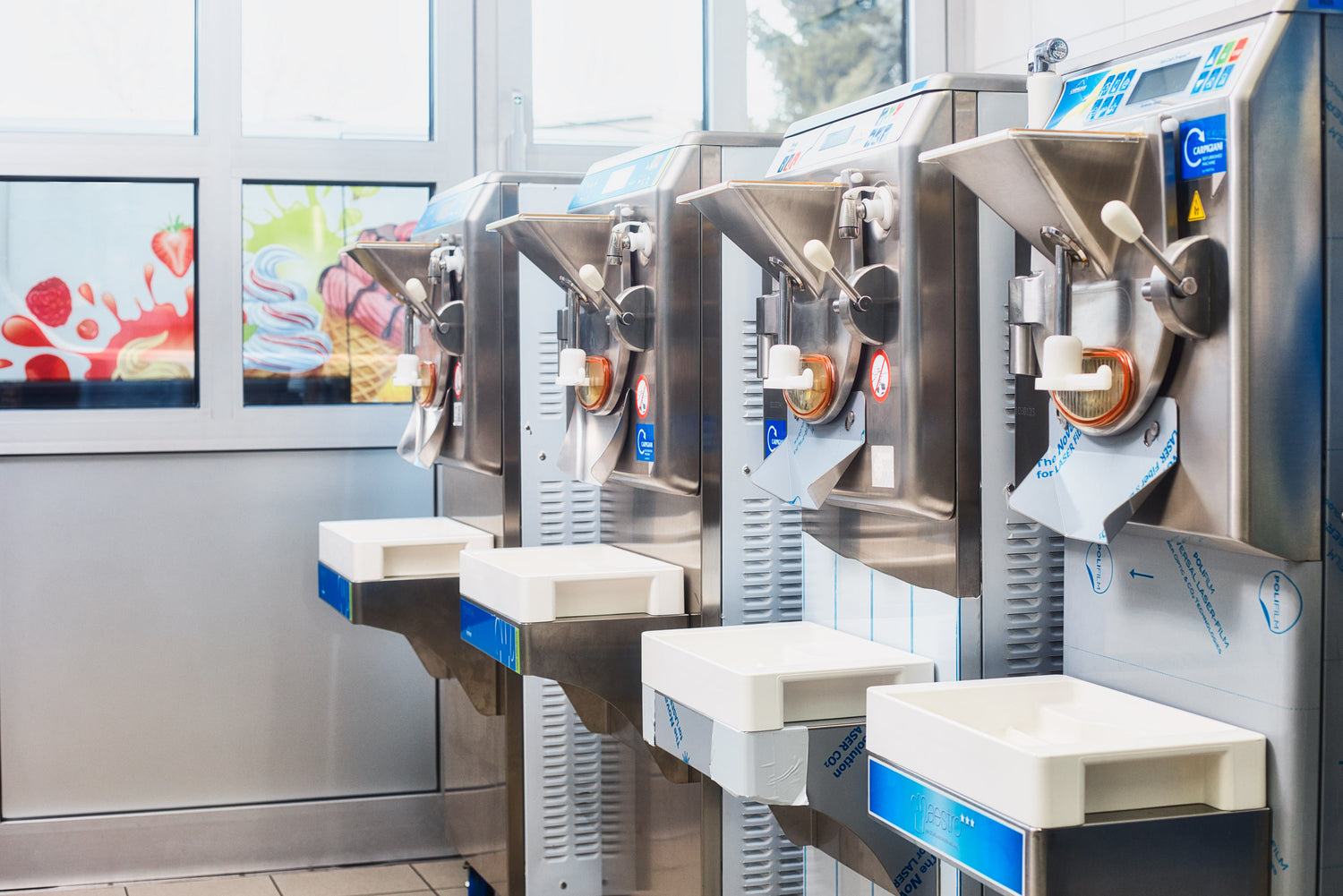 Krä for ice cream machines