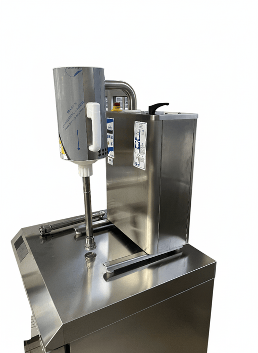 Carpigiani Turbomix EXHIBITION/SEMINAR DEVICE with 2x emulsifying rods (year of manufacture 2023): Your professional mixing and emulsifying device for perfect ice cream mixes - krae - shop.com