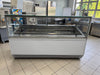 Used ISA MILLENNIUM ST 220 Gelato PRO ice cream display case - top condition (W 220 x D 110 x H 135 cm) - krae - store.com
