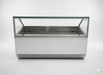 Used ISA MILLENNIUM ST 220 Gelato PRO ice cream display case - top condition (W 220 x D 110 x H 135 cm) - krae - store.com