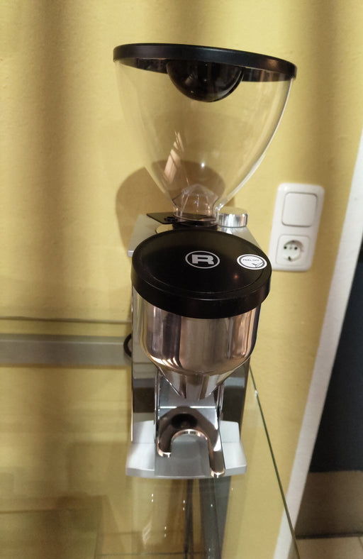 Rocket Faustino Chrome espresso grinder - unused exhibition machine - special price! (Year of manufacture 2024) - krae-shop.com