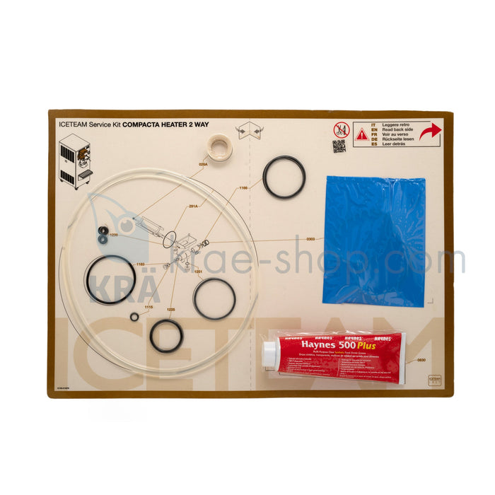 ICETEAM Service KIT for boiler part 2 way drain - Coldelite VARIO - krae-shop.com